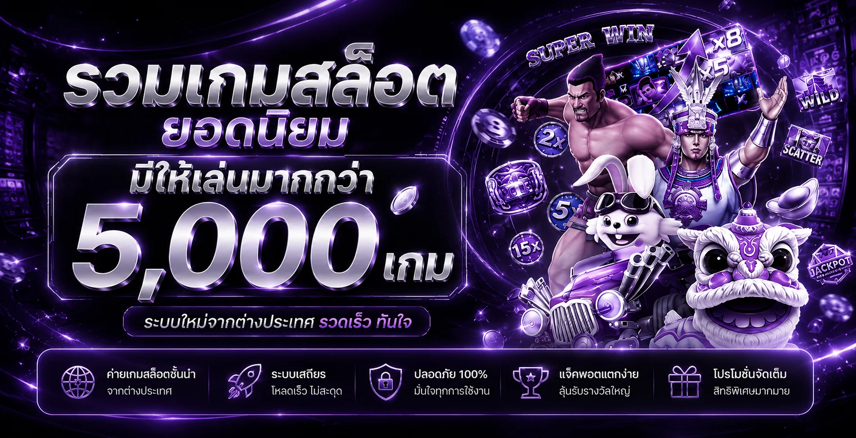 รวมหมวดเกมยอดนิยมบน UOK24